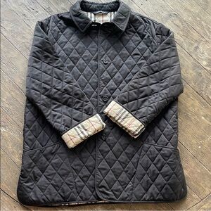 Burberry Black Quilted Jacket